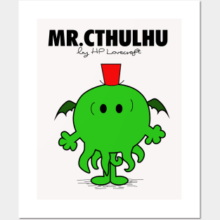 Mr Cthulhu Posters and Art